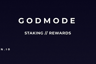 GodMode ($GOD) Staking