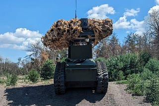 Ukraine Deploys Flame-Spewing Robot Called Krampus