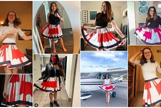 How My Perseverance Parachute Skirt Went Viral
