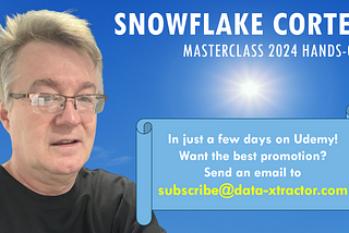 Snowflake Cortex Masterclass 2024 Hands-On!