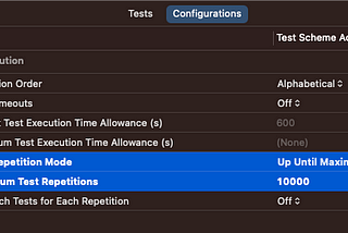How to run Xcode test multiple times