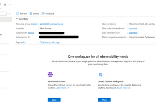 Deploying Azure Managed Prometheus with AzAPI