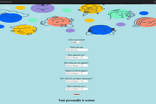 Personality Prediction System End to End Deployment on Flask