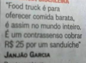 FOOD TRUCK: GUERRA DE PREÇO OU DE VALOR?