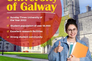 The University of Galway is at the top of universities worldwide, with a student population of over…