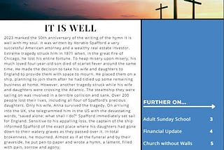 Trinity Central Church Monthly Newsletter