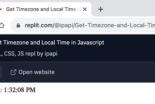 Get time-zone & local time of your website visitors in Javascript