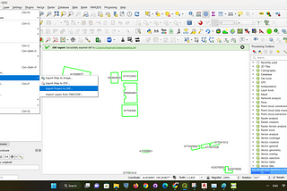 วิธีแปลงข้อมูล GIS Shapefileให้อยู่ในรูปแบบ AutoCAD (DXF) ด้วยโปรแกรม QGIS