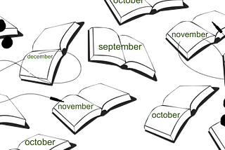 Seven books from September to December: Poaching, Paranoia, Persecution, Powwow, Productivity…