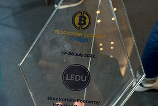 Education Ecosystem bags another award at a top Blockchain Event in Europe