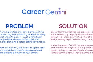 Career Gemini: AI-Powered Career Navigator | DevPost Hackathon Project