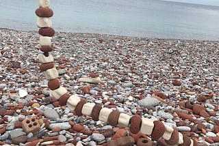 I. Leslie Street Spit — Brick, Rebar