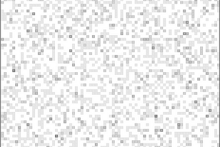 Lottery is random, as shown by the streaks and clusters of gray and white in the computer-generated image. It suggests ways on how to take advantage of the lottery’s randomness and deterministic nature.