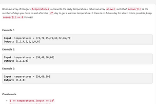 LeetCode 739: Daily Temperatures