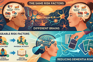 The Same Risk Factors. Different Brains. Why Women May Face Higher Dementia Risk.