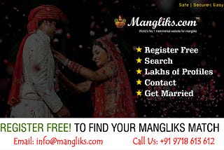 How To Prove That Your Are The Best Soulmate In Your Manglik Matrimony
