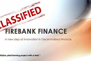 FIREBANK FINANCE