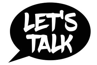 Let’s talk!