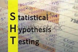 LESSON 5 : STATISTICAL HYPOTHESIS TESTS