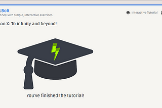 Graduated on SQL BOLT