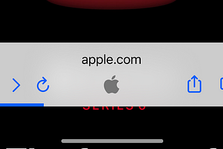 Refreshing iOS 15 Safari