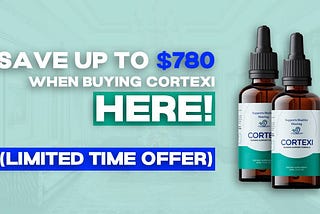 Cortexi Ear Drops Reviews!