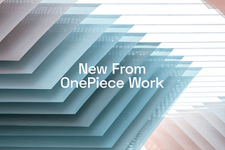 New From OnePiece Work: Flexible Workspace Bundle