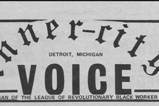 Methods of Mobilization During Detroit’s Black Power Movement