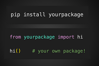 How To Write/Upload Your Own Python Package For Others To Pip Install in 2024