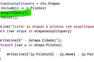 EF Core 5 Performance — Dividir Consultas