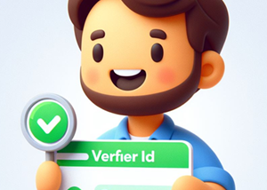 Image of guest user showing Verified ID