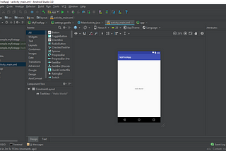 บทที่ 4 โครงสร้างของโปรเจ็คแอนดรอยด์ใน android studio