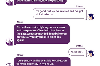 An example of a conversation with Alana Conversational AI