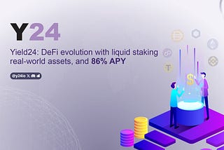 Yield24's liquid restaking token enables seamless reinvestment of staking rewards, eliminating the…
