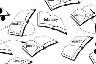 Four books from January to March: Growing, Gulls, *~GrAmMeR~* and Glitter