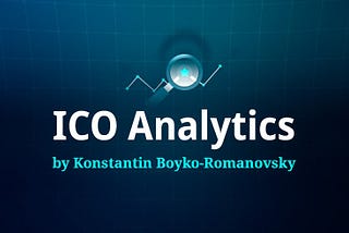 ICO Market Dynamics and Key Trends in Q1-Q3, 2018