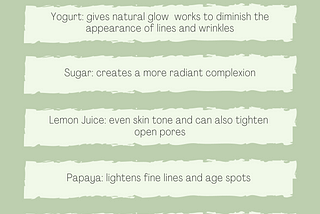 Natural Ingredients To Exfoliate Your Skin