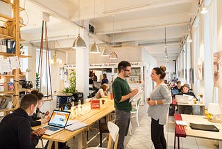 From co-working to community