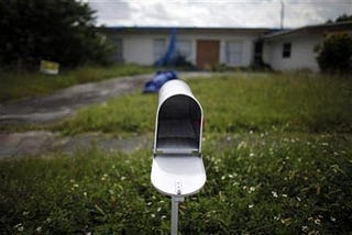 An empty mailbox… or better known as prime marketing opportunity.