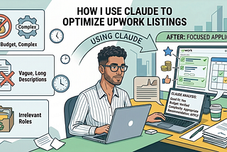 How I use Claude to stop wasting time on bad Upwork listings