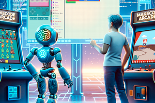 AI (Artificial Intelligence) and MakeCode Arcade