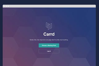 Why Carrd is good for side hustlers
