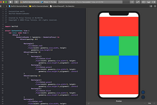 SwiftUI-GeometryReader