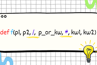 Why Slash(/) and Asterisk(*) are Used in Functions?