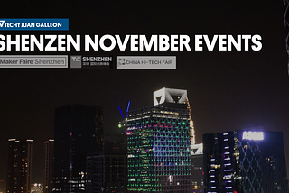 The best time to visit Shenzen, China for an Innovation tour / High-Tech Field Trip? November!