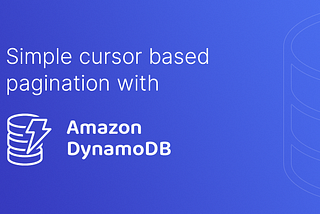 How to implement Slack’s cursor based pagination spec with DynamoDB