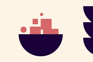 A minimalist illustration with a bowl-like dark purple half-circle in the middle. It is filled with pink shapes in a way that is full, yet looks manageable. On the right side of the image frame, there are edges of the same shape that look like 3 bowls stacked one on top of another, all the way to the top of the frame.