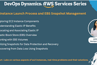 EC2 Instance Launch Process and EBS Snapshot Management