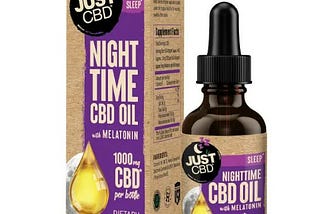 Nighttime CBD Oil Tincture with Melatonin