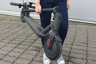 Electric scooter testing